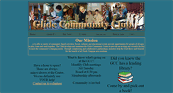 Desktop Screenshot of glidecommunityclub.org